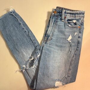 Abercrombie & Fitch Simone high rise slim jeans size 00R